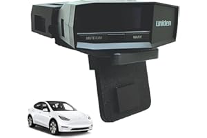 Bartallama3D Radar Holder for Uniden R8 Compatible with Tesla Vehicles - Black