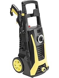Realm BY02-VBP-WTH 2000 PSI 1.60 GPM 13 AMP Electric Pressure Washer with Spray Gun, Wand,19ft Hose, Built-in Detergent Bottle,Adj.Nozzle&Detergent Spray Nozzle