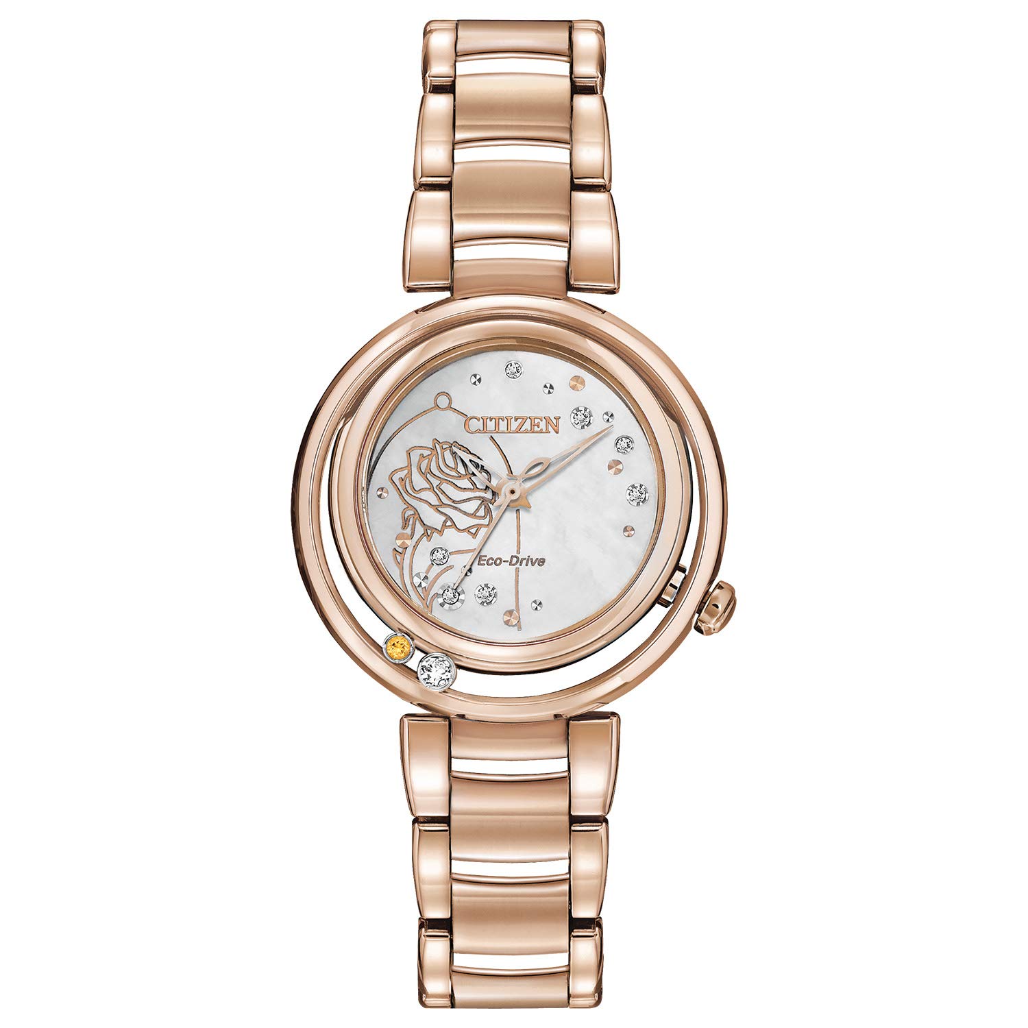 シチズン クォーツ レディース 腕時計 ステンレススチール クラシック ツートーン モデル:EQ0595-55L Two-Tone 並行輸入