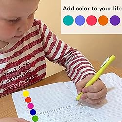 2800 PCS Colored Dot Stickers Round Color Coding