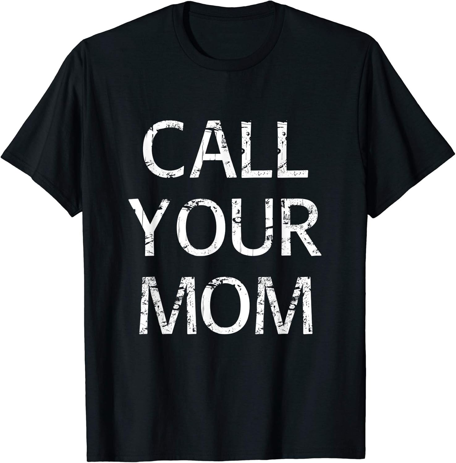 Women’s Call your mom t-shirt Medium Navy : Amazon.co.uk