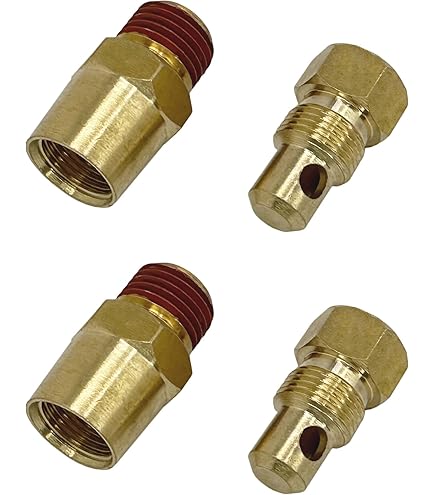 Body Opponent 5-Pack Mercruiser Exhaust Manifold Drain Plugs - Water Drain Plugs With O-Rings Boat Maintenance - Foto 12