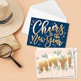SWEETZER & ORANGE New Year Cards Set of 24 with Envelopes 300gsm 120gsm view 3