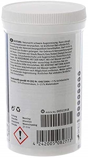 BOSCH NEFF & SIEMENS WASHING MACHINE & DISHWASHER ANTI LIMESCALE DESCALER