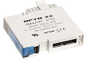 Opto 22 SNAP-IDC5-SW - SNAP Contact Status Input Module, Normally Open, 4-Channel