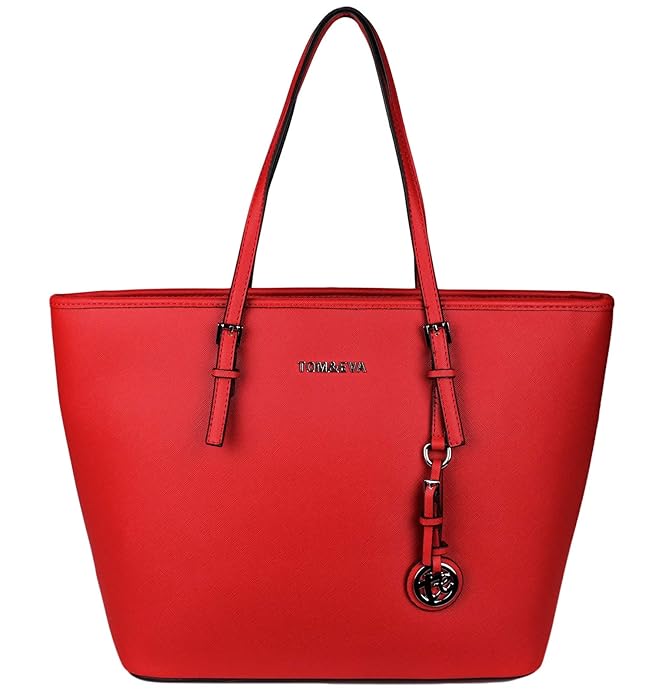Tom & Eva Shopper Tasche Handtasche Rot TE-Jet Set Travel