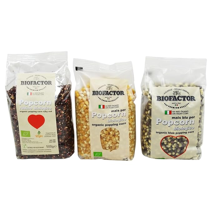 Delizioso Shop - Pop Corn Orgánico para Microondas - Mezcla con 3 ...