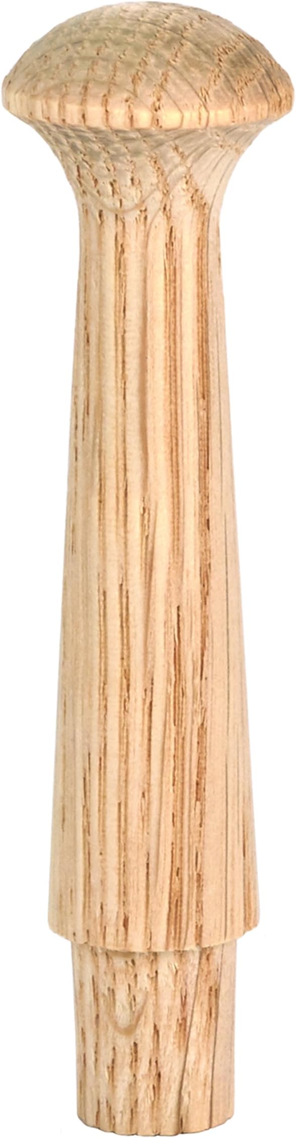 Single Oak Shaker Peg, 3-1/2", Tenon Dia. 1/2" 1-Piece