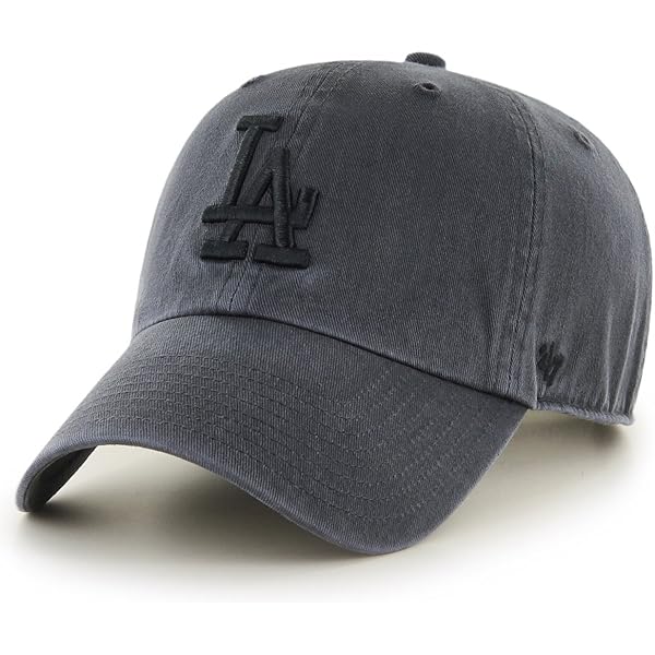 Amazon.com: '47 Los Angeles Dodgers Clean Up Charcoal Adjustable