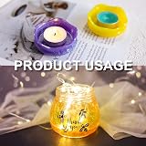 LET'S RESIN Silicone Jar Moulds with Lid for Candle & Storage Use view 5