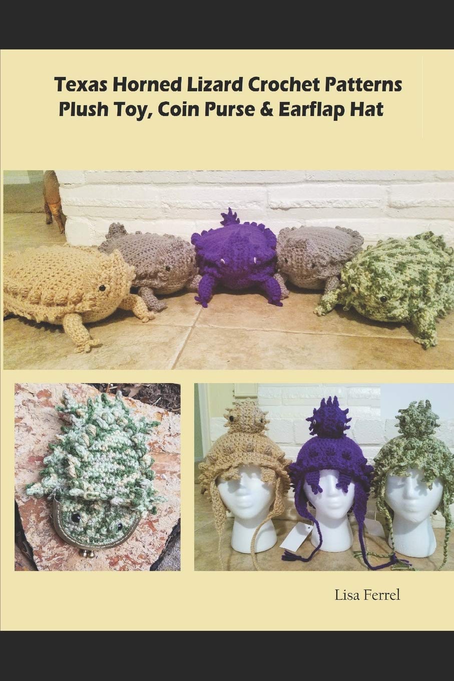 Texas Horned Lizard Crochet Patterns 