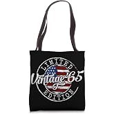 Vintage 1965 Stamp 61st Birthday Gift Men Women 61 Year Old Tote Bag