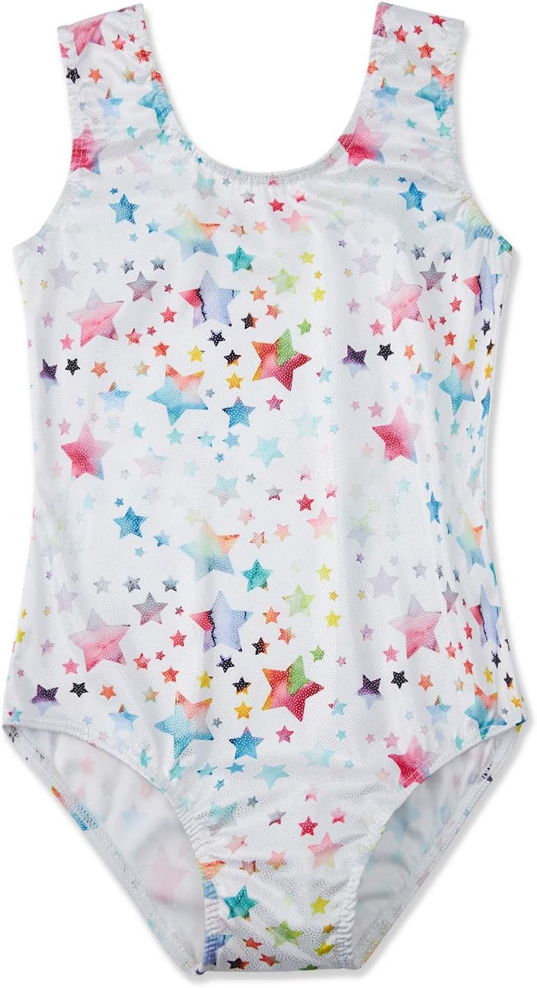 Lovefairy Gymnastics Leotards for Girls Sparkle Athletic Dance Ballet Unitard Clothes Activewear 3-8 Years