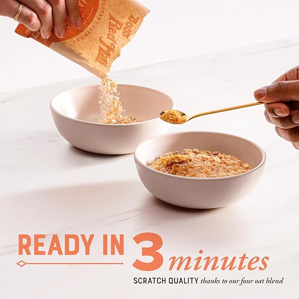 BOB’S RED MILL INSTANT OATMEAL, MAPLE BROWN SUGAR, 6 PACKETS TOTAL, NON-GMO, GLUTEN FREE, WHOLE GRAIN