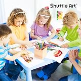 Shuttle Art 408 Pack Colouring Pencils Bulk 12 Colours with 20 Sharpeners view 6