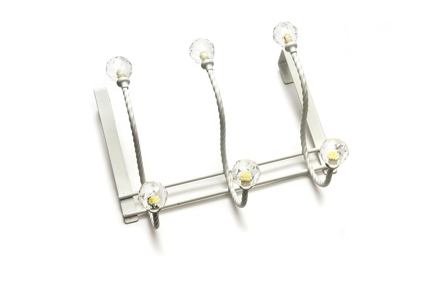 Best metal over the door coat rack, 6 knobs