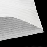 SINJEUN 150pk White Foam Wrap Pouches 12"x12" EPE Cushioning Sheets for Packing view 5