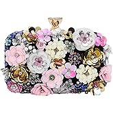 SH Clutch purses for Women Evening Purses for Women Beaded Purses Wedding Clutch Cocktail Party Prom Purse Dressy Handbags