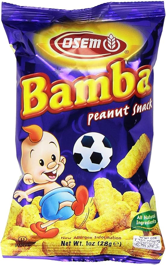 Osem Bamba Peanut Snack, 25 g Amazon.co.uk Grocery