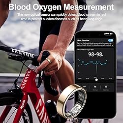 Temdan Smart Ring (2025 Upgraded), Wearable Fitness