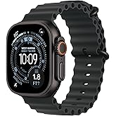 Apple Watch Ultra 3 [GPS + Cellular 49mm] Running & Multisport Smartwatch w/Rugged Titanium Case w/Black Ocean Band. Satellite Communications, Advanced Health & Fitness Tracking