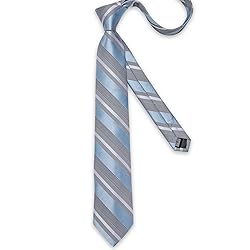 DiBanGu Extra Long Tie for Men Silk 63" XL Necktie
