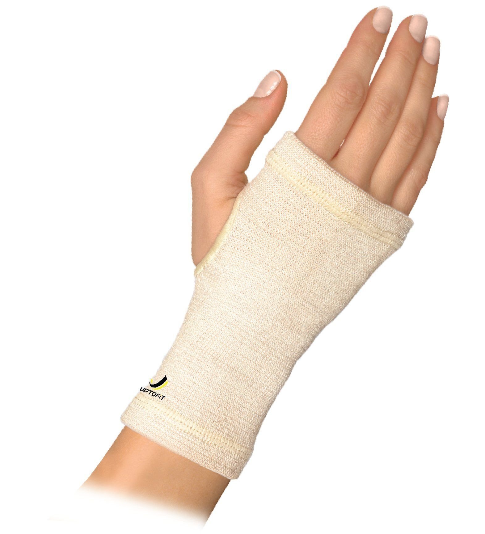 UPTOFIT FDA Registered Carpal Tunnel Wrist Brace Copper Compression Hand Sleeve