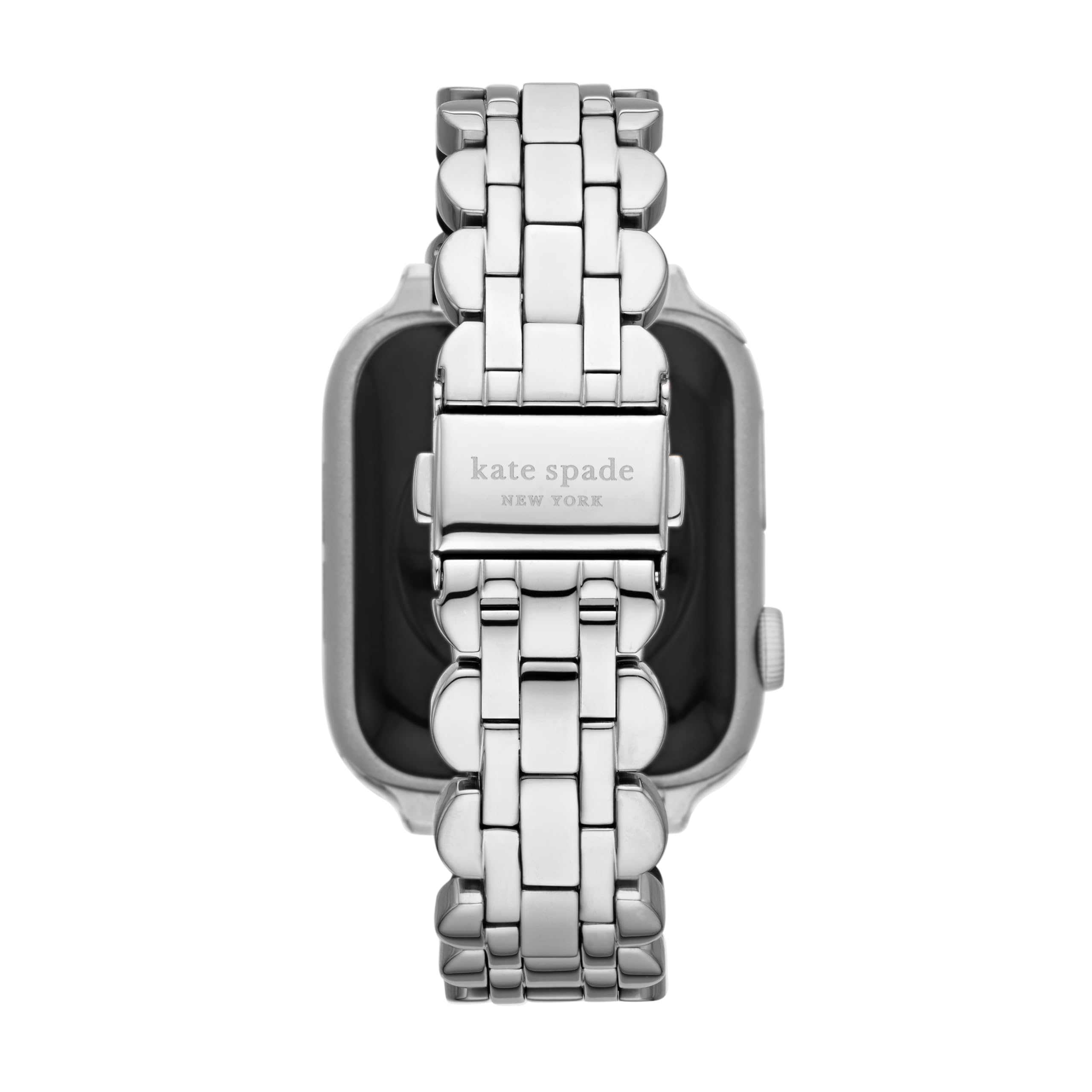 kate spade new york Designer Interchangeable Stainless Steel Band Compatible with Your 38/40/41mm Apple Watch Series 9/8/7/6/5/4/3/2/1/SE