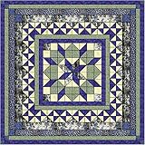 Easy Quilt Kit Twinkling Bluebells/EXPEDITED SHIPPING
