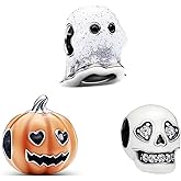 Yuscorai Family Cute Fashion Love Heart Charms for Bracelets and Necklaces Birthdays Jewelry Women's Bead Charms Halloween and Christmas Charms