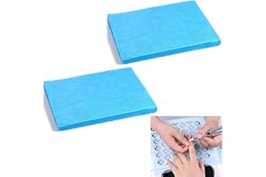 200Pcs Nail Dust Collector Filter Paper, Replaceable Nail Dust Collector Filters Film Paper, Aujustable-Sized Breathable Non 