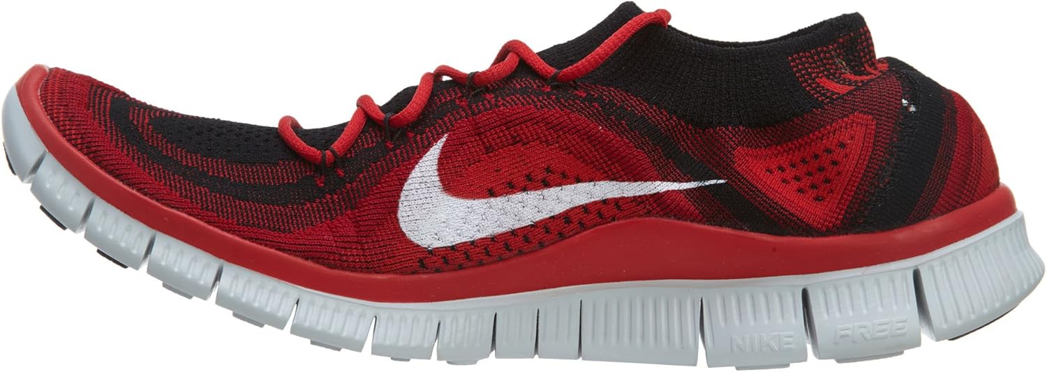 Nike Free Flyknit 5 0 Laufschuhe Raritat Schuhgrosse Eur 43 Farbe Rot Schwarz Weiss Amazon De Schuhe Handtaschen