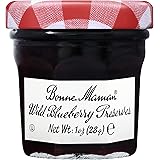 Bonne Maman Blueberry Preserves, Mini Jars (Pack of 60 jars)