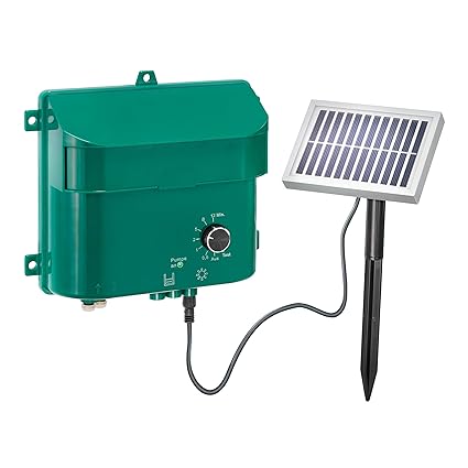 Solar Bewässerungssystem WaterDrops Komplettset Pflanzenbewässerung mit 15 Sprinklern Esotec 101100
