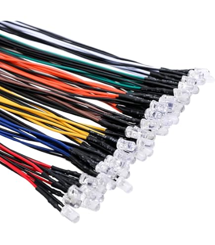 Lot De 10 Bandes LED Blanches Précâblées 3528 SMD - 12V-18V - Éclairage Maison De Poupée Et Modélisme