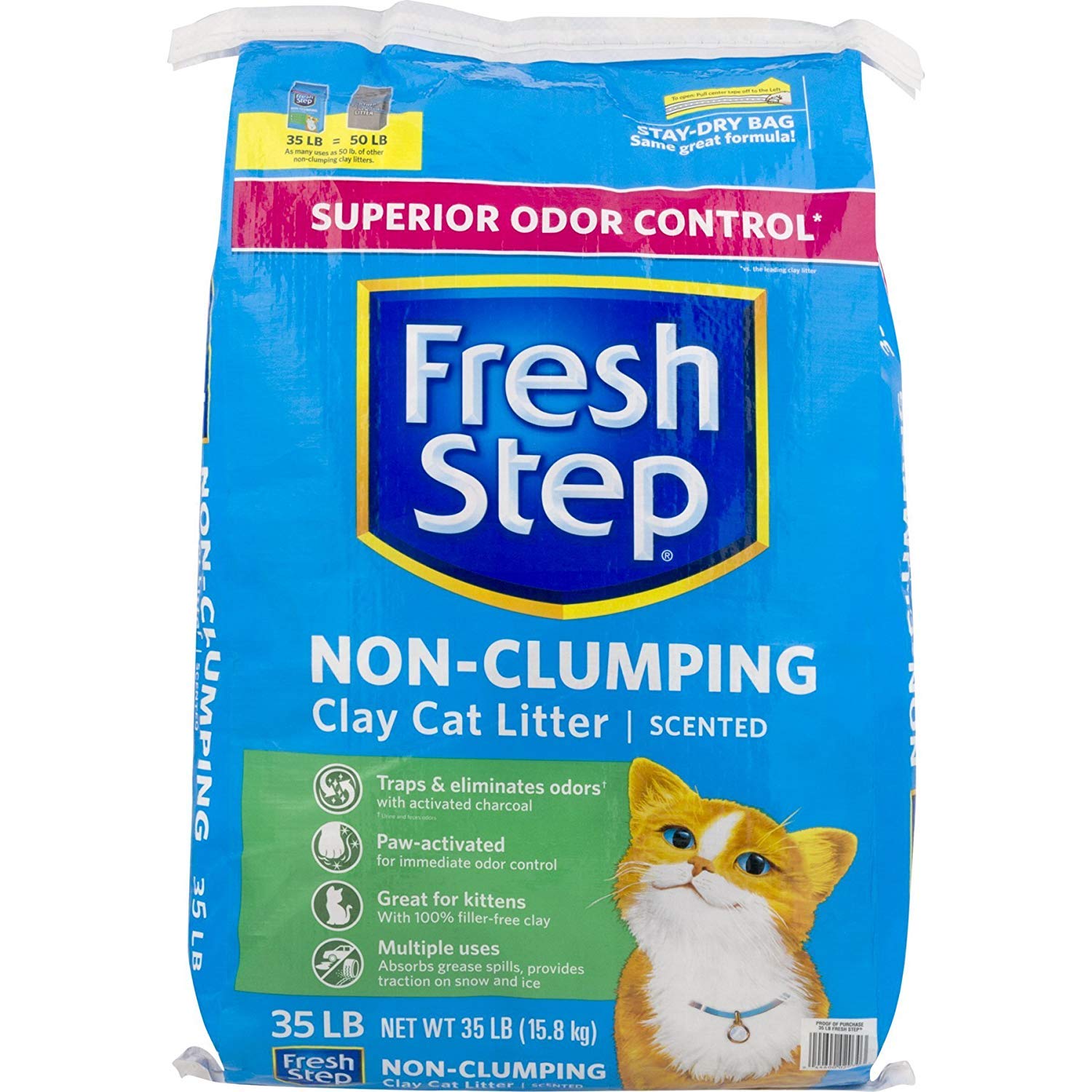fresh step non clumping litter
