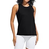 JOYSPELS Ice Silk Workout Tank Tops for Women Cool-Dry Sleeveless Loose Fit Yoga Shirts Athletic Running Gym