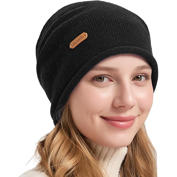 Mujeres Moda Invierno Sombreros Hindawi Crochet Knit Nieve Cálido Gorra