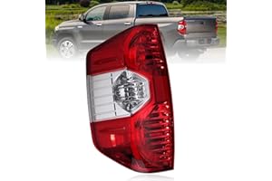 Boine Tail Light Compatible With 2014 2015 2016 2017 2018 2019 2020 2021 Toyota Tundra Pickup Left Driver Side Red Rear Light Housing Replace 81550-0C100 (Left Driver Side)