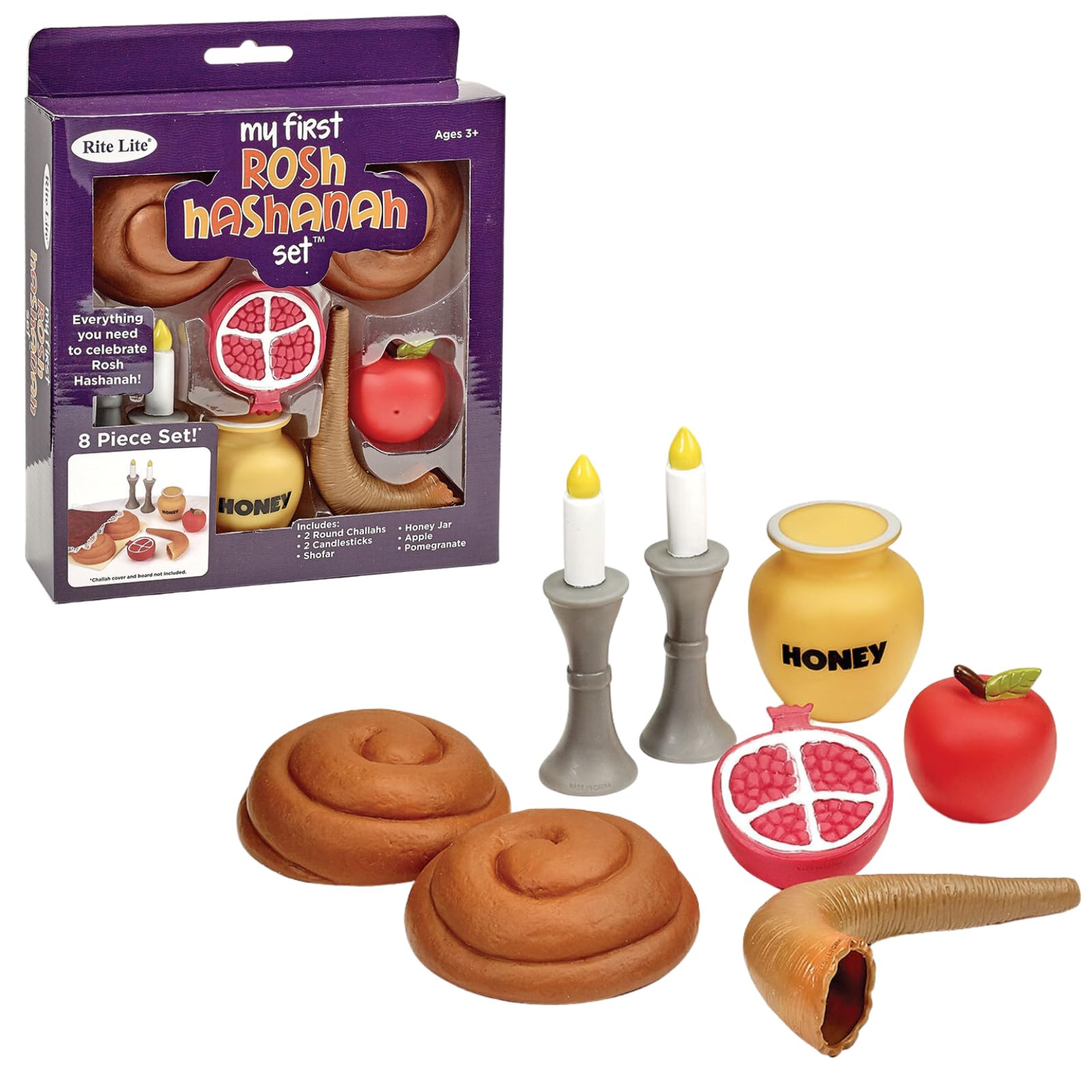 Photo 1 of Rite Lite My First Rosh Hashanah Food Set- Learning Toy- Great Jewish/Judaica Gift - Jewish New Year