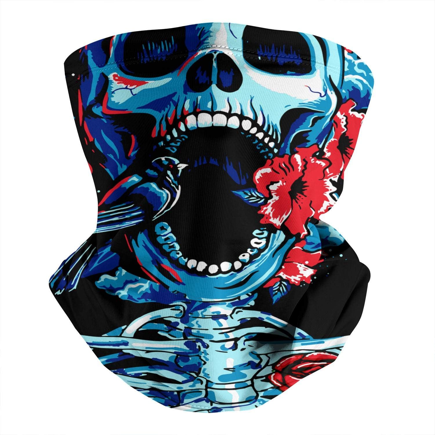 PANZHIHUA Man Woman Skull and Roses Bird The Dead are