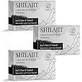 30,000 MG Shilajit Tablets, 100% Shilajit Pure Himalayan Organic, Shilajit for Men and Women Rich in Fulvic Acid & 85+ Trace Minerals, Shilajit Supplement for Energy & Immune System, 180 Count
