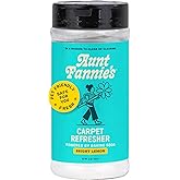 Aunt Fannie's Carpet Refresher & Deodorizer Powder, Multi-Purpose Carpet, Rug, and Upholstery Odor Eliminator for Homes with 