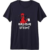 Marvel Studios Deadpool &amp; Wolverine Maximum Effort Coffee Premium Tri-blend T-Shirt