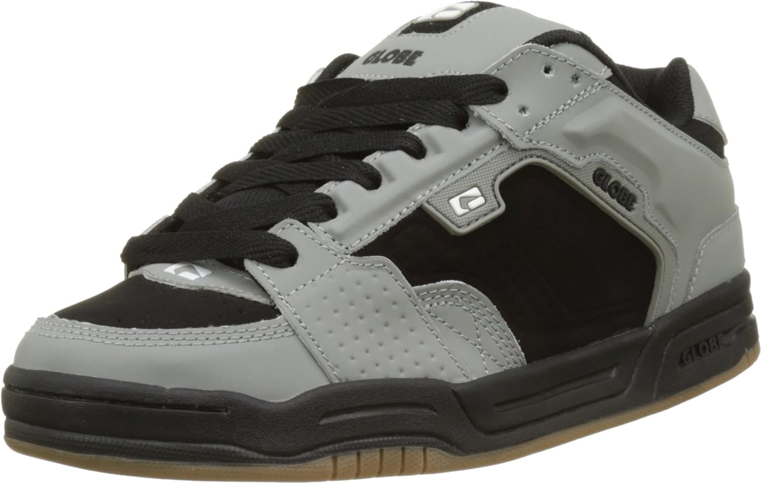 Globe Scribe, Men’s Skateboarding Shoes, Grey (Grey/black/white), 8 UK