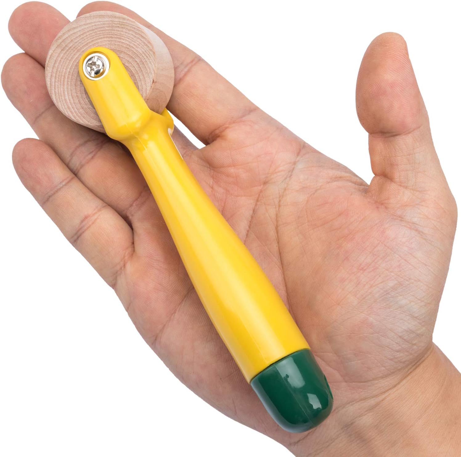 OIIKI Seam Roll & Press Roller, Quilting Tool Wallpaper Roller with Ergonomic Handle, Sewing Notions Pressing Wheel, for Quilting, Sewing, Print, Ink, Wallpaper, Home Decoration