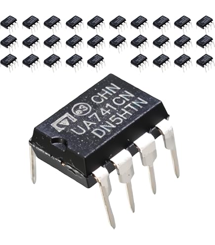 Amazon.com: Texas Instruments (( 6 Pieces )) UA741CP IC OPAMP GP