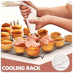 2 PCS Cooling Racks for Cooking and Baking, 16x10