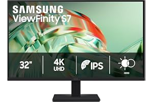 Samsung 32" ViewFinity S7 (S71H) 4K UHD IPS HDR10 High Resolution Monitor