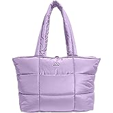 adidas Unisex Quilted Tote – Puffer Shoulder Bag